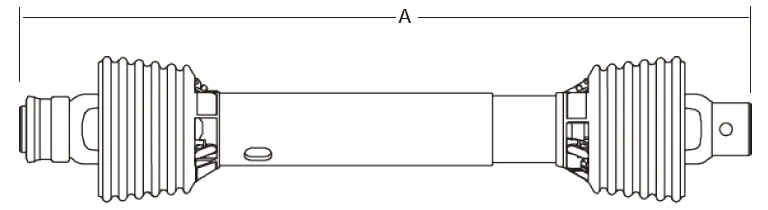 12 Series PTO Shaft-Replacement of Weasler PTO Shaft