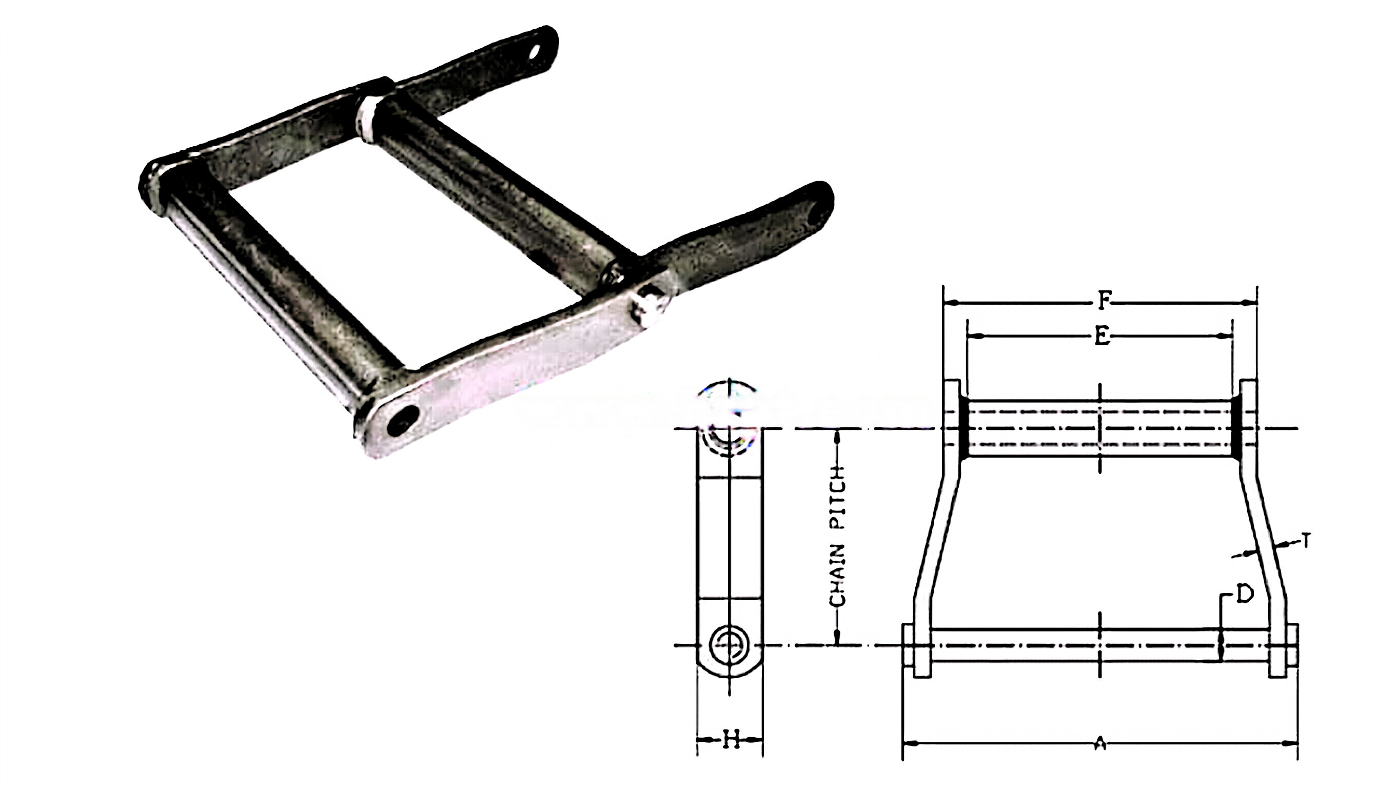 Narrow Series WR/WH/WHX/WRC/WHC Welded Steel Chains