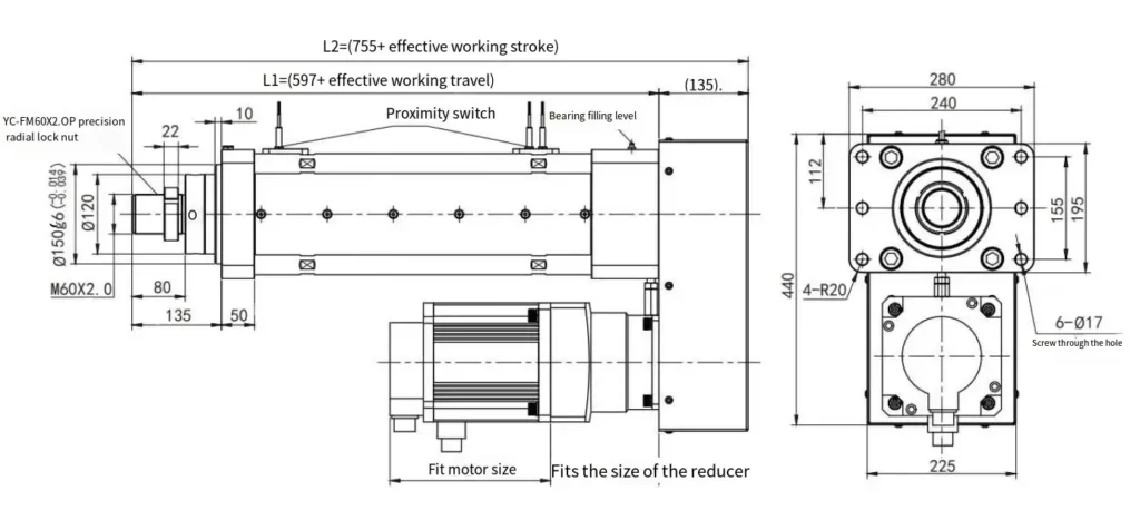 WG180 Series Electric Linear Actuator WG180 Series Electric Cylinder