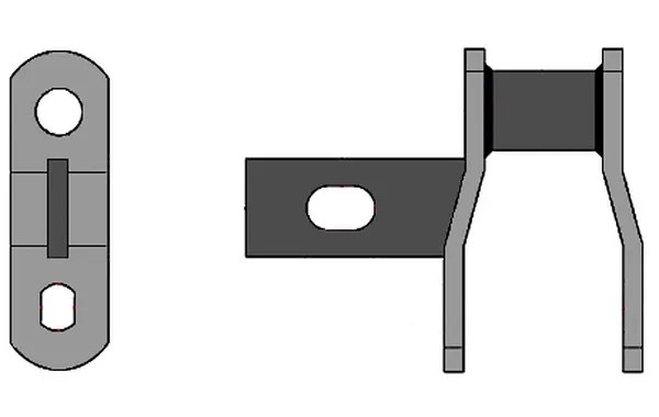 WH124HD Chain WH124HD Welded Steel Mill Chain