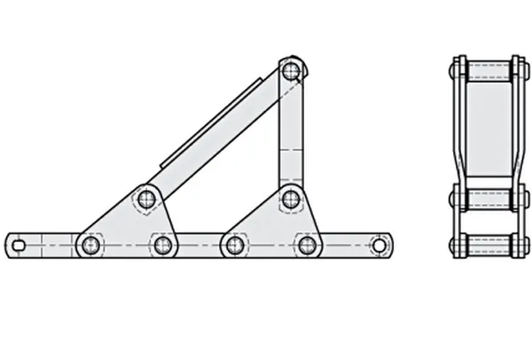 WH150 Chain WH150 Welded Steel Mill Chain