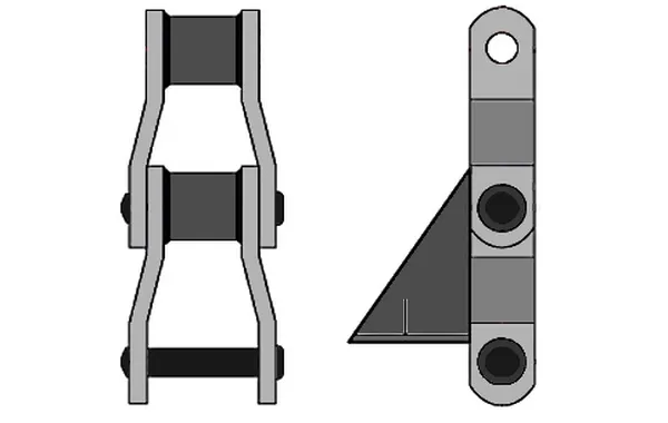 WH150 Chain WH150 Welded Steel Mill Chain