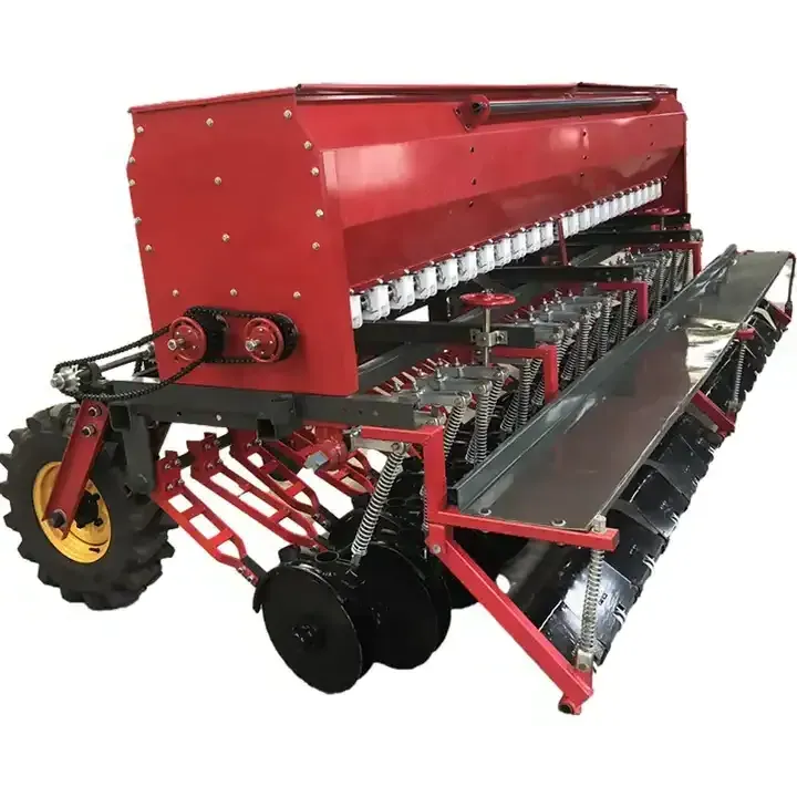 China Factory Supply Farm Tractor Trailed Wheat Seeder No Tillage Seed Drill Wheat Planter