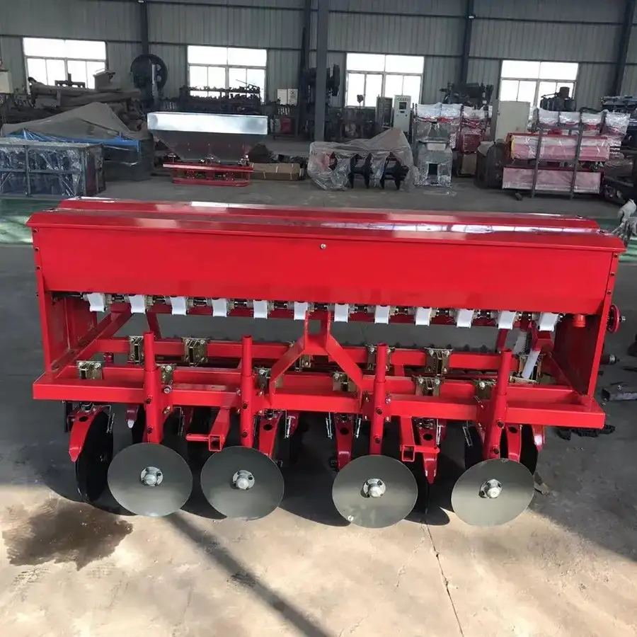 China Factory Supply Farm Tractor Trailed Wheat Seeder No Tillage Seed Drill Wheat Planter