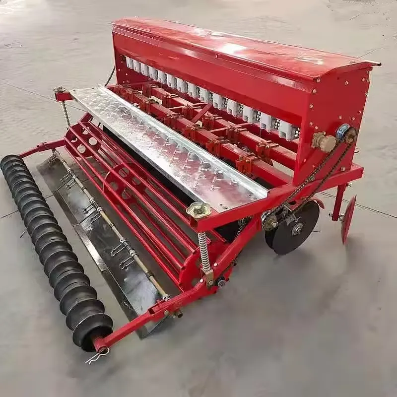 16 Rows Seed Drill Wheat Seeder Grain Planter Seeding Equipment