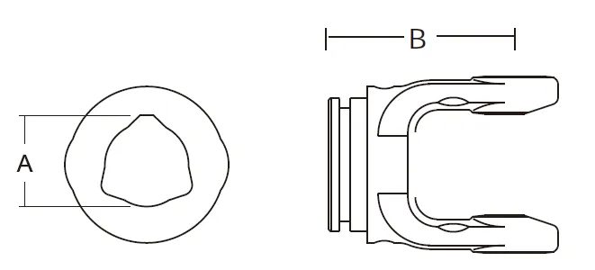 2 Series PTO Shaft - Replacement of Bondioli & Pavesi PTO Shaft