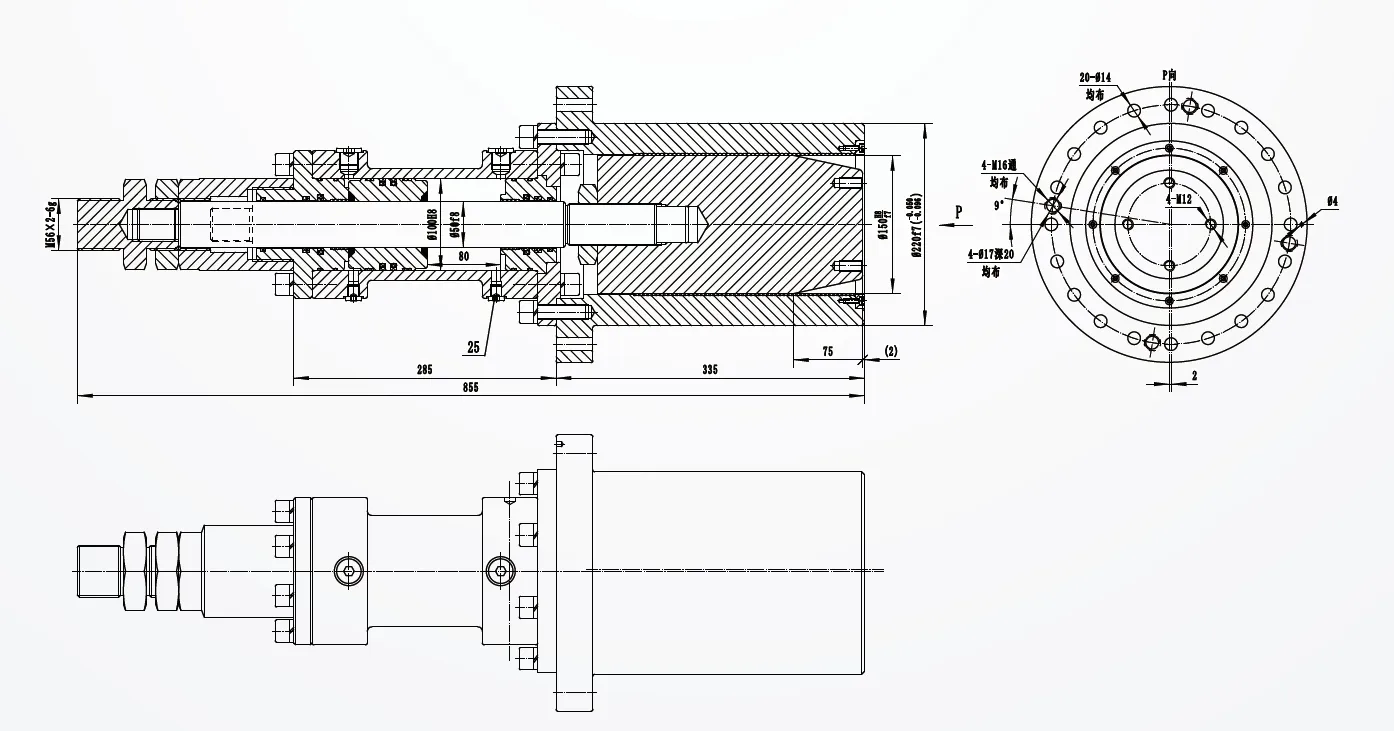 HCYY11112028 Wind Power Series Cylinders