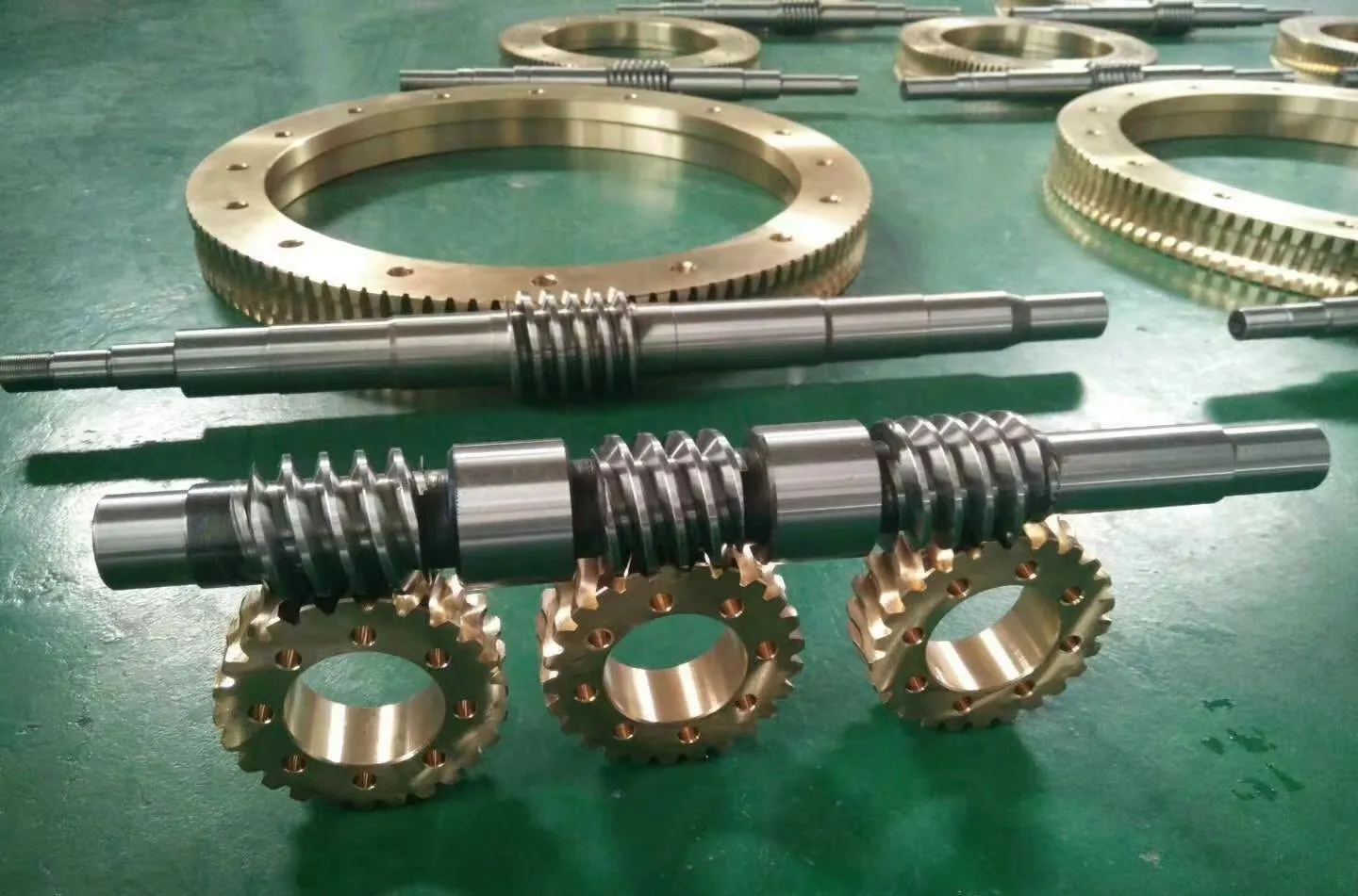 Worm Gear Shaft (Worm Gear Drive Shaft) Customized Worm Shaft