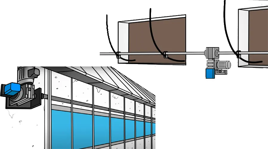 Gearbox in Poultry and Livestock Industry Ventilation Systems