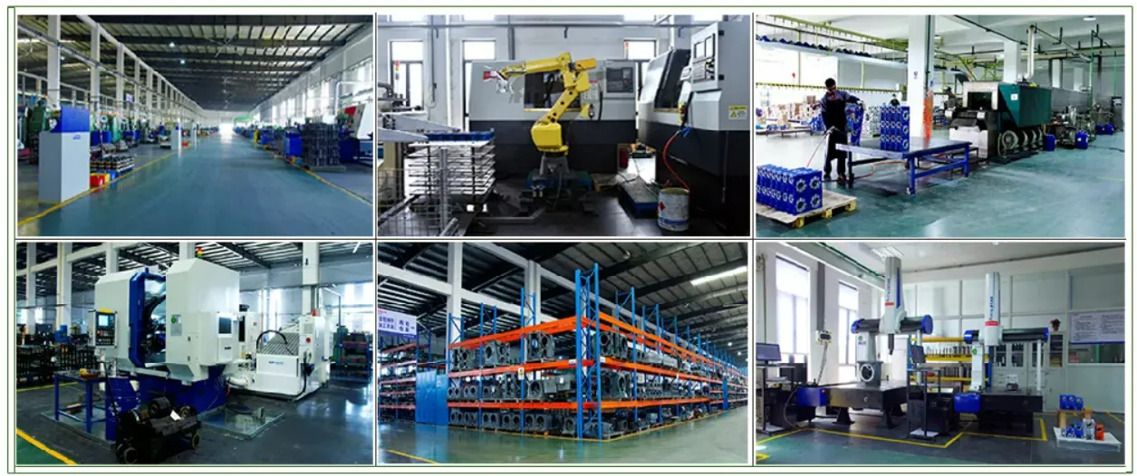 WPWEDK Series Double Stage Worm Gearboxes