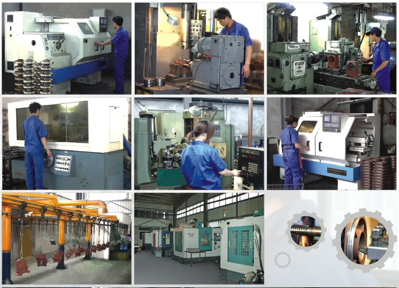 WPWDA Series Universal Speed Worm Gearboxes