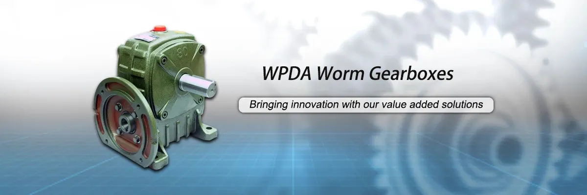 WPDA Series Worm Gearboxes