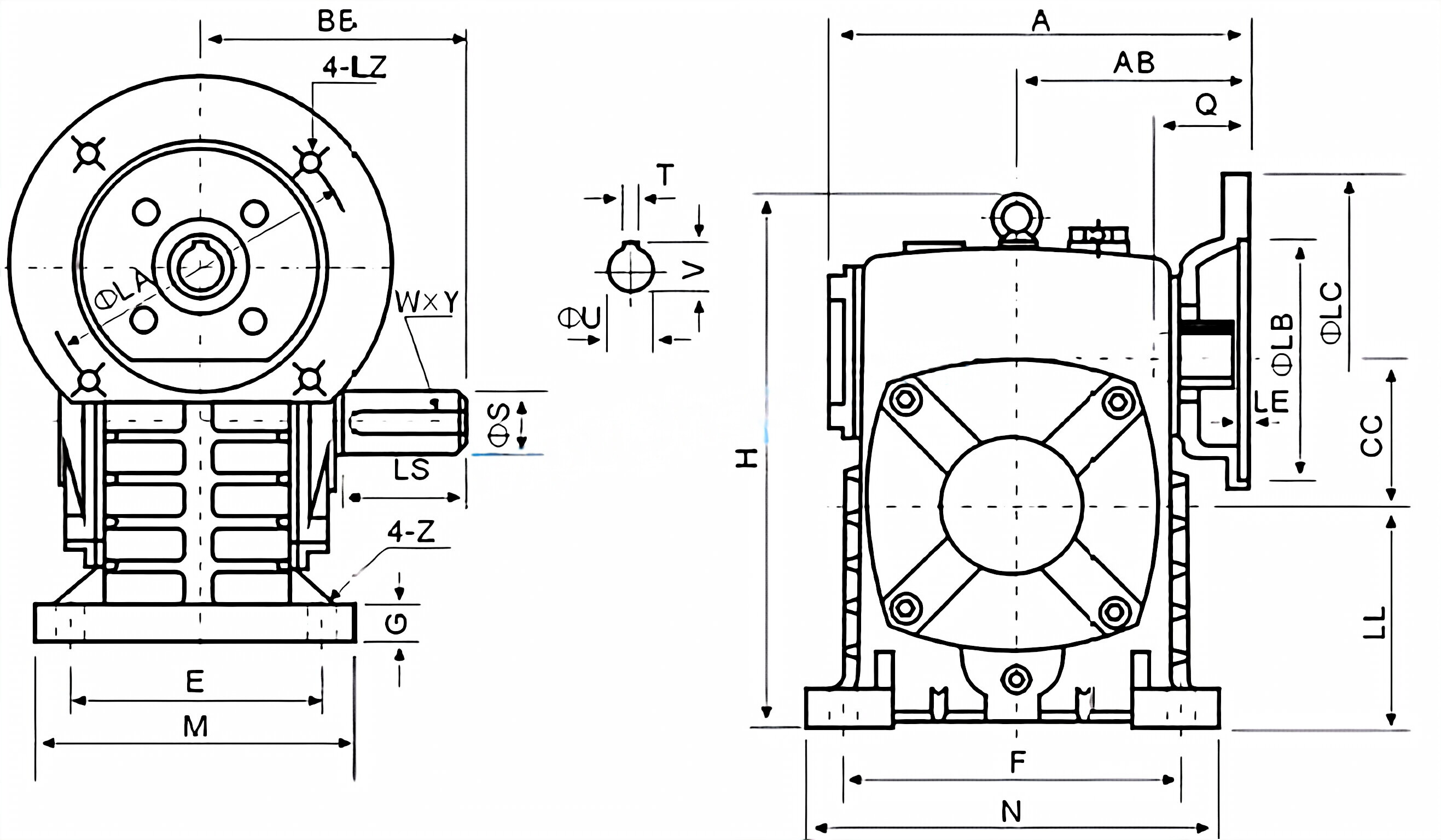 WPDS Series Worm Gearboxes
