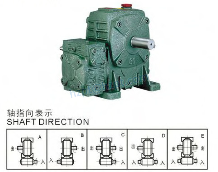 WPEA Series Double Stage Worm Gearboxes