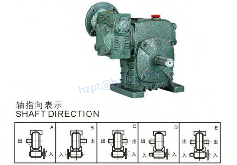 WPEDS Series Double Stage Worm Gearboxes