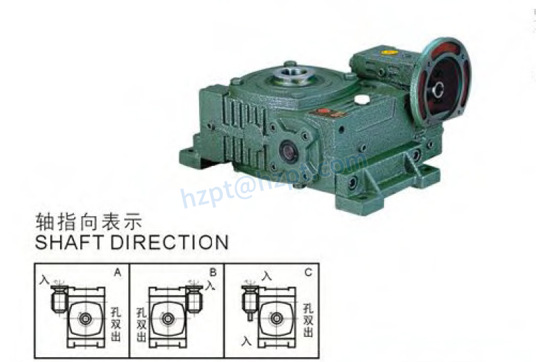 WPWEDKO Series Double Stage Worm Gearboxes