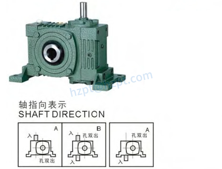 WPWKT Series Universal Speed Worm Gearboxes