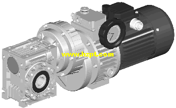 Combination of Reducer and Variators