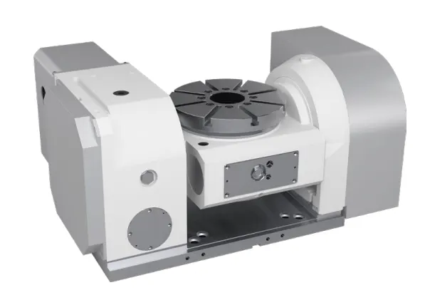 WT-S250 High Rigidity 5th Axis CNC Rotary Table for Milling Machine Turntable