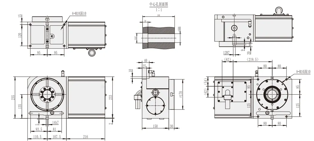WT-170 CNC Rotary Table
