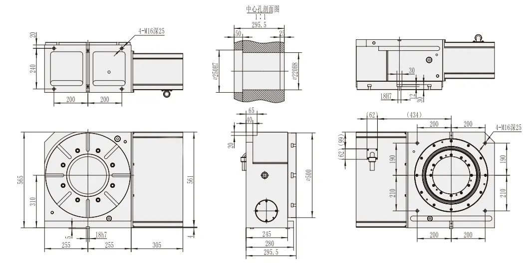 WT-500 CNC Rotary Table