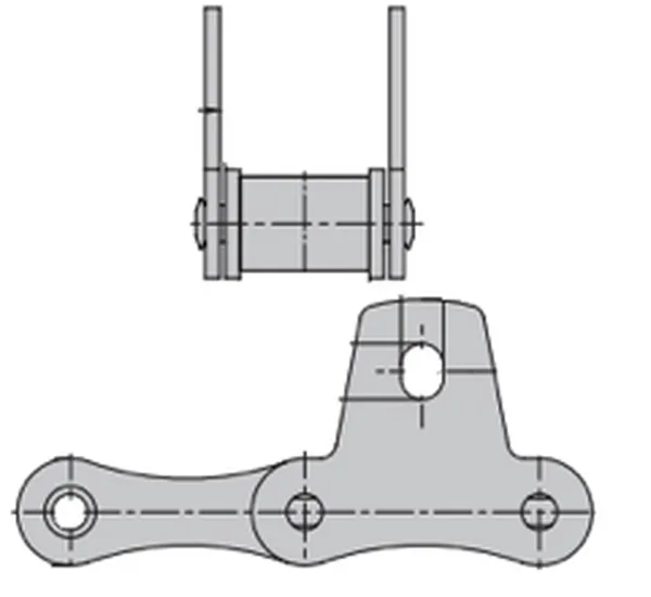 S45 Agricultural Roller Chain
