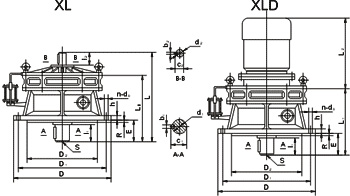 Cyclo Drive Reducer XLD Type Gearbox