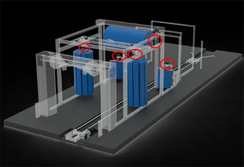 XRV Series Car Washer Gearbox For Automatic Car Wash System-XRV050 Gearmotor