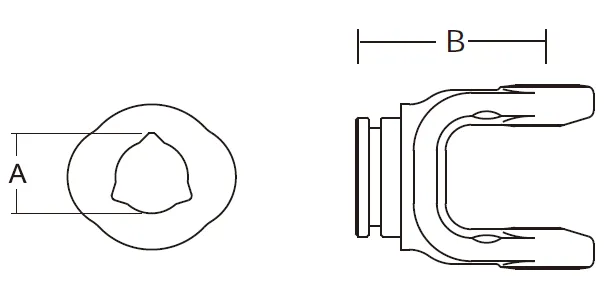 1 Series PTO Shaft - Replacement of Bondioli & Pavesi PTO Shaft