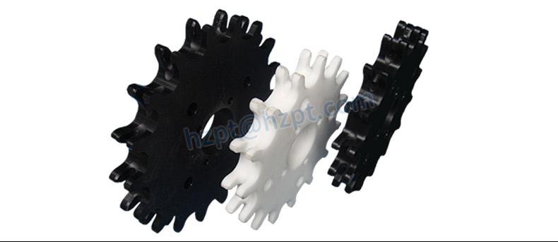 Custom Machined Pom Plastic Sprocket Gear Wheel As Your Drawing