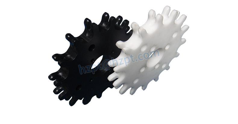 Custom Machined Pom Plastic Sprocket Gear Wheel As Your Drawing
