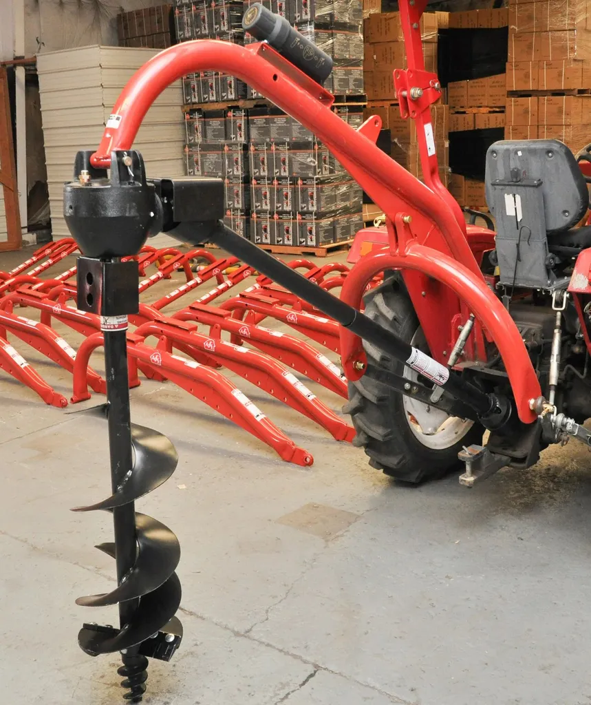 Model 1500 Heavy Duty 3 Point Post Hole Digger for Cat 1 & 2 Tractors