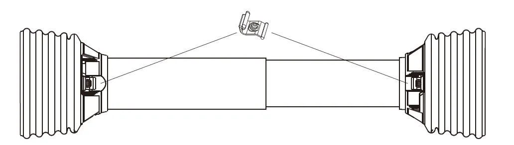2 Series PTO Shaft - Replacement of Bondioli & Pavesi PTO Shaft